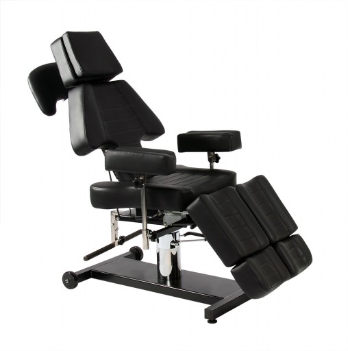 Fauteuil de tatouage Princess III Basic hydraulique noir