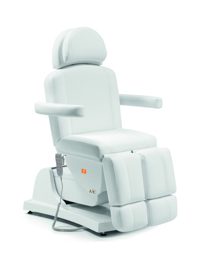 Fauteuil de pédicure Queen Foot VII Comfort électrique 5 moteurs optionnel chauffage & fonction massage