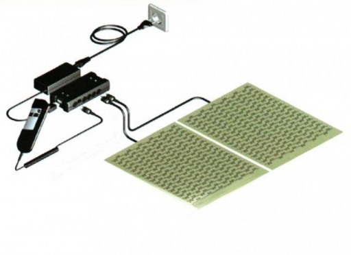 Chauffage en 2 parties pour le dos et le siège